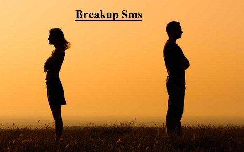 Breakup Sms
