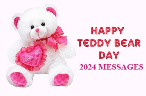 happy teddy bear day 2024 wishes messages